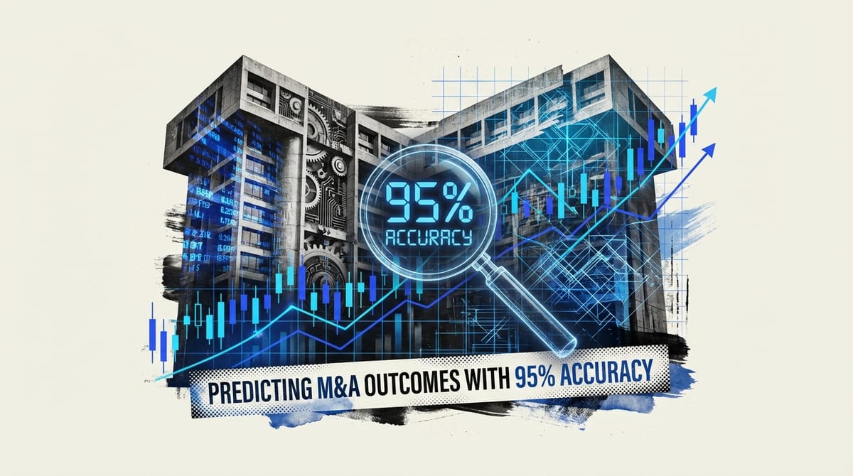Predicting M&A outcomes with 95% accuracy