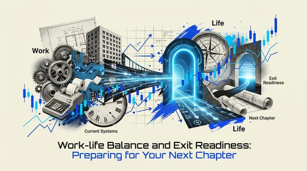 Work-life Balance and Exit Readiness: Preparing for Your Next Chapter