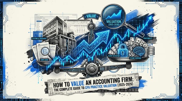 How to Value an Accounting Firm: The Complete Guide to CPA Practice Valuation (2025-2026)